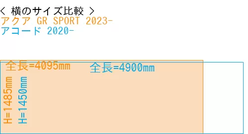 #アクア GR SPORT 2023- + アコード 2020-